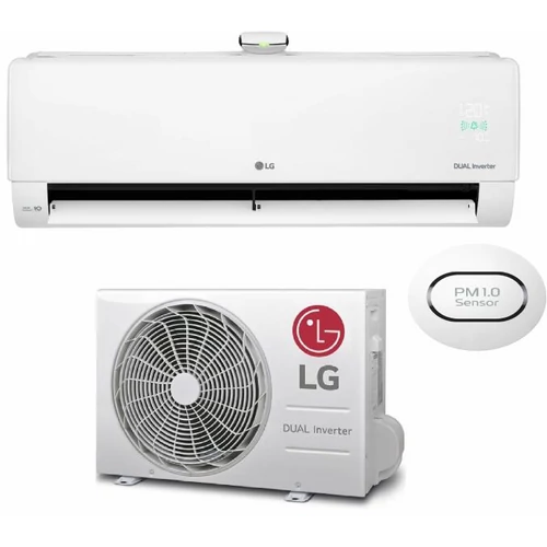 LG Dual Cool & Pure AP09RK oldalfali inverteres klíma szett - 2.5 kW